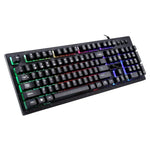 ZGB G20 104 Tasten USB-Kabelgebundene mechanische Tastatur mit Leuchtfunktion, Gaming-Tastatur