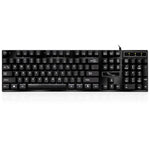 ZGB Q17 104-Tasten-USB-Tastatur mit Federmechanismus für Gaming und Büro, geeignet für Laptop und PC
