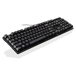 ZGB Q17 104-Tasten-USB-Tastatur mit Federmechanismus für Gaming und Büro, geeignet für Laptop und PC