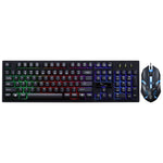 ZGB G20 1600 DPI Professionelles kabelgebundenes Tastatur-Set mit Beleuchtung, mechanischem Tippgefühl und optischer Maus für Laptop und PC
