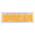 ABS transluzente Tastenkappen, hochmechanische OEM-Tastatur, universelle Gaming-Tastatur, Blau, Lila, Rot, Weiß, Gelb, Schwarz, Orange, Rosa, Grau