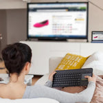 Logitech K400 Plus 2,4-GHz-Funk-Touch-Tastatur, Funkreichweite: 10 m, Logitech K400 Plus