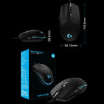 Logitech G102 6-Tasten RGB-beleuchtete, kabelgebundene optische Gaming-Maus mit 6000 DPI, fünf Geschwindigkeitsstufen, Kabellänge: 2 m, G102, G102 (Weiß)