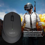 Logitech M280 2,4-GHz-Funkmaus mit 3 Tasten, 1000 DPI, optische Auflösung, Reichweite: 10 m