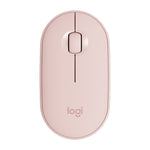 Logitech Pebble, flache, 3-Tasten-Funkmaus mit 1000 DPI, geräuschlos, Bluetooth, optische Maus, Reichweite: 10 m