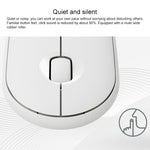 Logitech Pebble, flache, 3-Tasten-Funkmaus mit 1000 DPI, geräuschlos, Bluetooth, optische Maus, Reichweite: 10 m