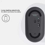 Logitech Pebble, flache, 3-Tasten-Funkmaus mit 1000 DPI, geräuschlos, Bluetooth, optische Maus, Reichweite: 10 m