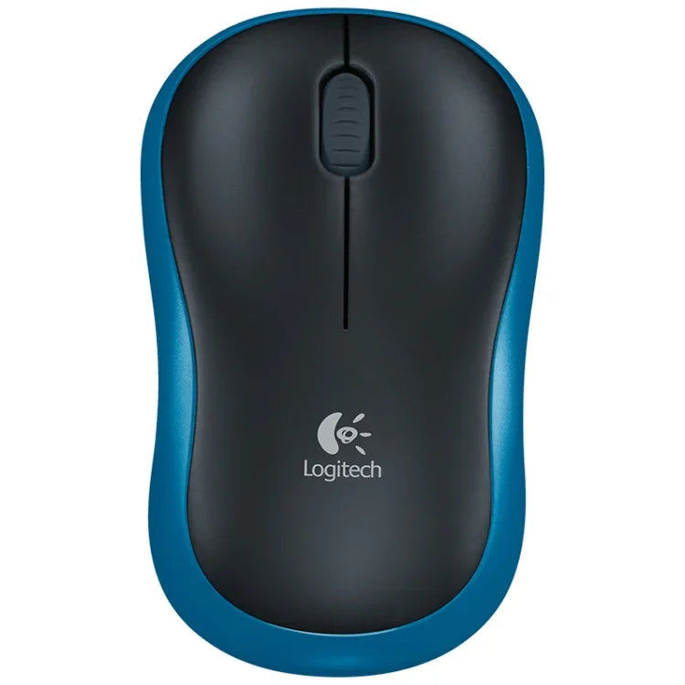Logitech M185 2,4-GHz-Funkmaus mit 3 Tasten, 1000 DPI, kabellose optische Maus, Reichweite: 10 m