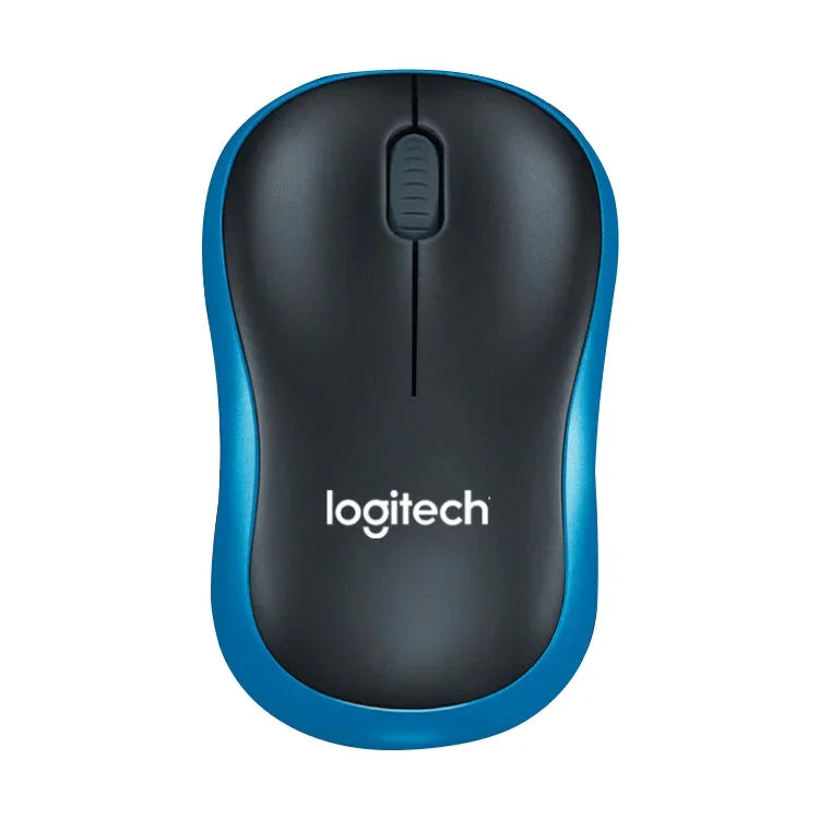 Logitech M186 Kabellose Maus für Büro, energiesparend, USB, Laptop, Desktop-Computer, universell
