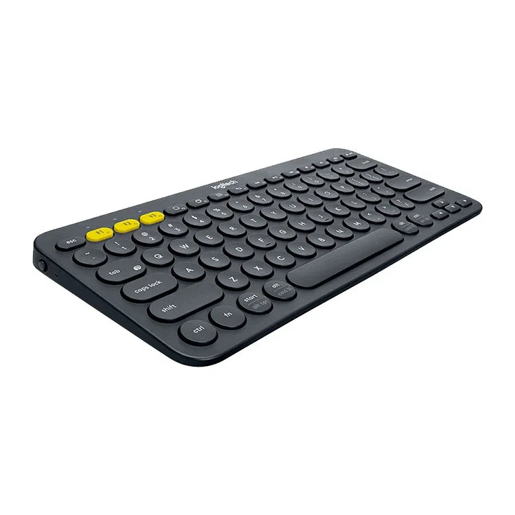 Logitech K380 Tragbare kabellose Bluetooth-Tastatur für mehrere Geräte, K380