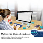 Logitech K380 Tragbare kabellose Bluetooth-Tastatur für mehrere Geräte, K380
