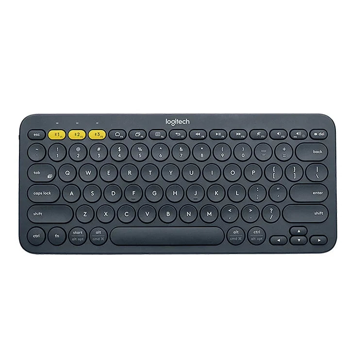 Logitech K380 Tragbare kabellose Bluetooth-Tastatur für mehrere Geräte, K380