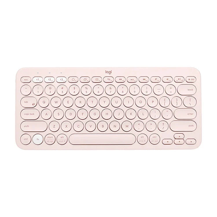 Logitech K380 Tragbare kabellose Bluetooth-Tastatur für mehrere Geräte, K380