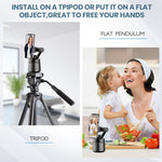 GK01 360-Grad-Drehung Intelligenter Tracking Pan-Tilt Verfolgungs-Schuss Stativkopfhalter