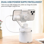 GK01 360-Grad-Drehung Intelligenter Tracking Pan-Tilt Verfolgungs-Schuss Stativkopfhalter