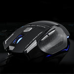 AULA Series SoulKiller II Colourful Light 7D Optical Competitive USB Wired Gaming Mouse, Maximum Resolution of 3500 DPI, SoulKiller II(B)