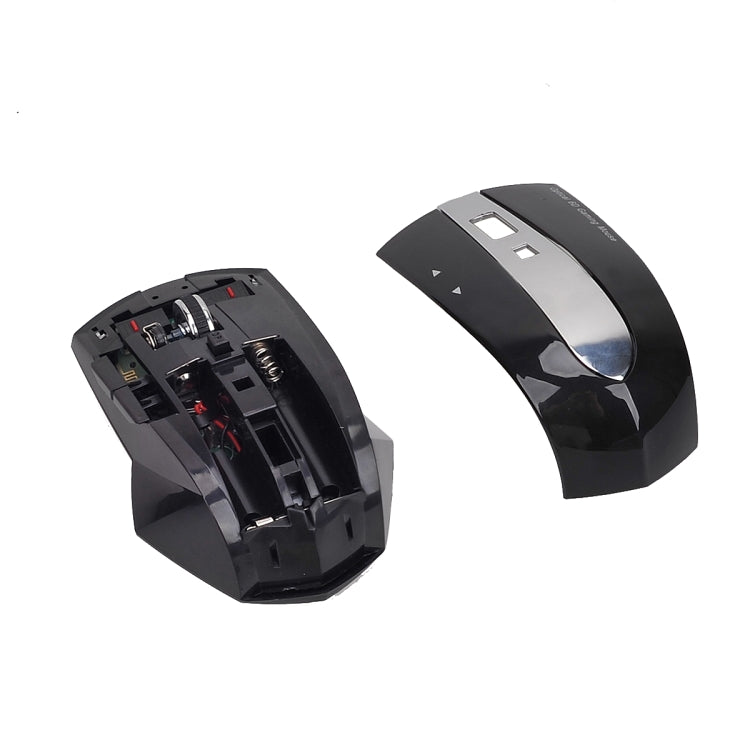 MZ-011 2.4GHz 1600DPI kabellose wiederaufladbare optische Maus mit HUB-Funktion, Schwarz, Schwarz Silber, Weiß + Königsblau, Perlweiß, Blau, Silber