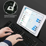K018 USB-Ladefähige, faltbare Bluetooth-Tastatur mit 67 Tasten