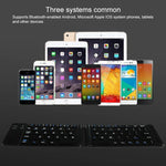 K018 USB-Ladefähige, faltbare Bluetooth-Tastatur mit 67 Tasten