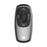 Doosl DSIT011 2,4 GHz Mini wiederaufladbare PowerPoint-Präsentationsfernbedienung, Reichweite: 100 m (Schwarz)