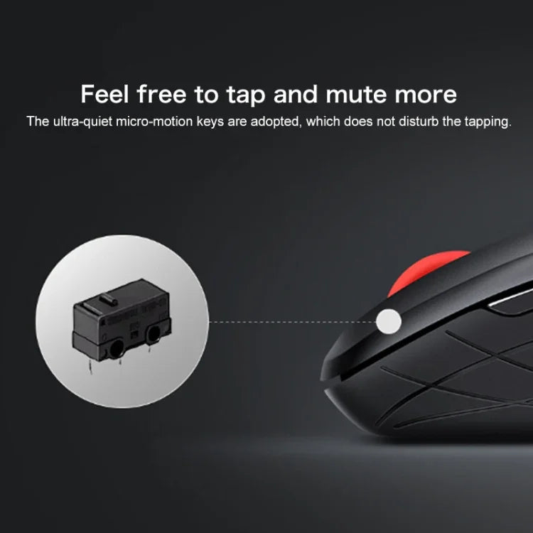 Lenovo ThinkLife Dual-Mode Stumme Kabellose Bluetooth-Maus, ThinkLife