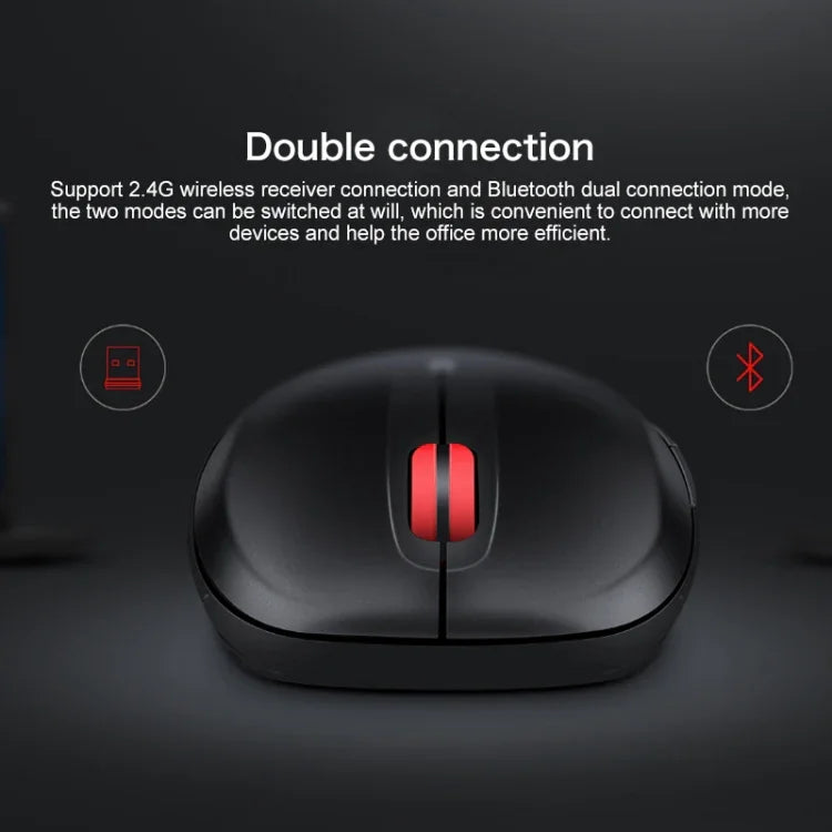 Lenovo ThinkLife Dual-Mode Stumme Kabellose Bluetooth-Maus, ThinkLife