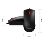 Lenovo M120 Pro Fashion Office Red Dot Kabelmaus, M120 Pro Kabelmaus