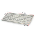 KM-808 2,4-GHz-Funk-Multimedia-Tastatur + Funk-Optische Stiftmaus mit USB-Empfänger-Set für Computer, PC, Laptop, zufällige Farbauswahl der Stiftmaus, KM-808 Tastatur + Stiftmaus (Weiß), KM-808 Tastatur + Stiftmaus (Schwarz)