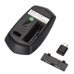 MCSaite MC-369AG USB-C / Typ-C 1600DPI Dreistufige, einstellbare 4-Tasten-Funkmaus