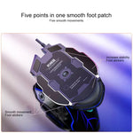YINDIAO K002 USB-Tastatur-Set mit Kabel, mechanischem Tippgefühl und RGB-Hintergrundbeleuchtung + optische, leise Maus, RGB-Hintergrundbeleuchtung / Leise / Schwarz, RGB-Hintergrundbeleuchtung / Weiß