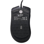HXSJ A869 Farbig leuchtende kabelgebundene Gaming-Maus mit 7 Tasten, 3200 DPI, einstellbarer Ergonomie, optisch, A869