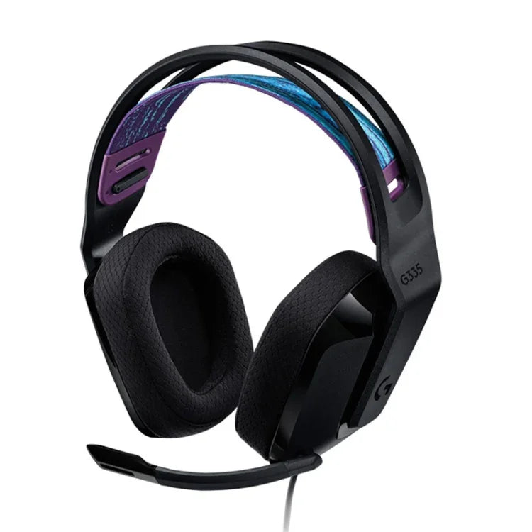Logitech G335 Faltbares kabelgebundenes Gaming-Headset mit Mikrofon