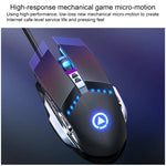 YINDIAO V2 Silent Mechanical Feel Gaming Tastatur-Maus-Set