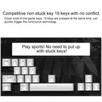 YINDIAO V2 Silent Mechanical Feel Gaming Tastatur-Maus-Set