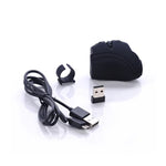 GM306DM Bluetooth + 2,4 GHz Dual-Mode Lazy Finger Ring Mouse Wiederaufladbare kabellose Maus