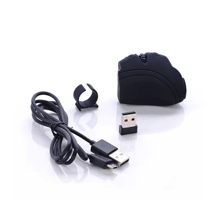 GM306DM Bluetooth + 2,4 GHz Dual-Mode Lazy Finger Ring Mouse Wiederaufladbare kabellose Maus