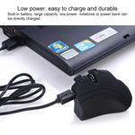 GM306DM Bluetooth + 2,4 GHz Dual-Mode Lazy Finger Ring Mouse Wiederaufladbare kabellose Maus