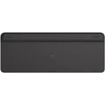 Logitech K580 Dual-Modus: Dünne und leichte kabellose Multi-Geräte-Tastatur mit Handyhalterung