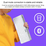Logitech K580 Dual-Modus: Dünne und leichte kabellose Multi-Geräte-Tastatur mit Handyhalterung