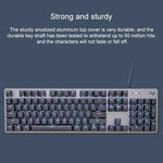 Logitech K845 CHERRY Blue Axis Hintergrundbeleuchtete mechanische kabelgebundene Tastatur, Kabellänge: 1,8 m, CHERRY Blue Axis