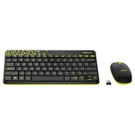 Logitech MK240 Nano Kabelloses Tastatur- und Maus-Set