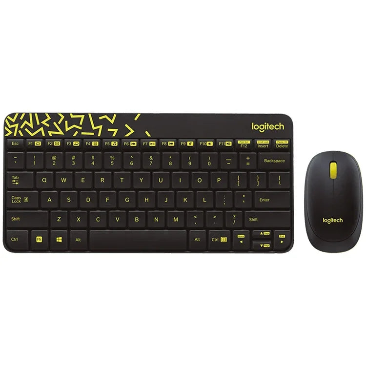 Logitech MK240 Nano Kabelloses Tastatur- und Maus-Set