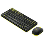 Logitech MK240 Nano Kabelloses Tastatur- und Maus-Set