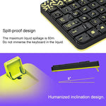 Logitech MK240 Nano Kabelloses Tastatur- und Maus-Set