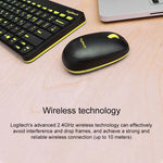 Logitech MK240 Nano Kabelloses Tastatur- und Maus-Set