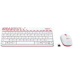 Logitech MK240 Nano Kabelloses Tastatur- und Maus-Set