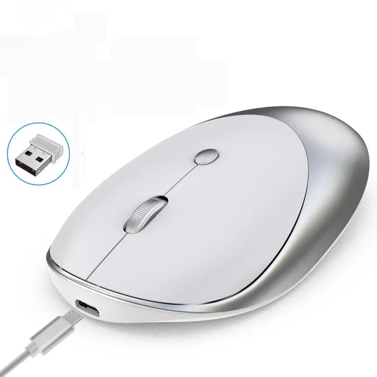 HXSJ T36 2,4G Bluetooth 5.0+3.0 Kabellose Bluetooth-Maus mit drei Modi und geräuscharmem Design