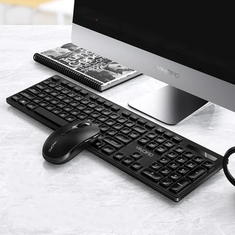 YINDIAO V3 Max Business Office Silent Wireless Tastatur- und Maus-Set