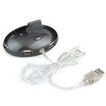 MZ-012 2,4-GHz-Funkmaus mit 1200 DPI, wiederaufladbar, mit 3 USB-Anschlüssen und Ladestation