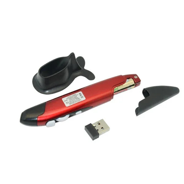 PR-03 2,4-GHz-USB-Empfänger, einstellbare 1600-DPI-Funkmaus für Computer, PC, Laptop, Zeichnen und Unterricht, PR-03 Stiftmaus (Rot), PR-03 Stiftmaus (Blau), PR-03 Stiftmaus (Grau)